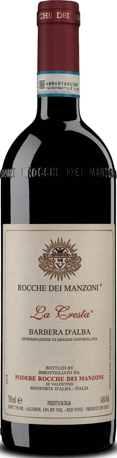 Barbera d’Alba DOC “La Cresta” 2022 Rocche dei Manzoni
